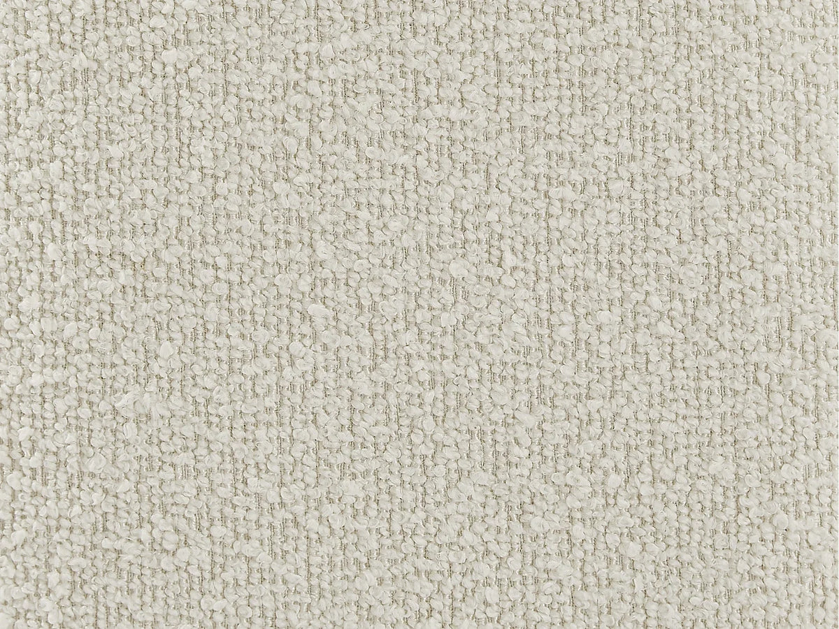 Canapé 3 Places en Tissu Bouclette Ivoire – Nube Elian