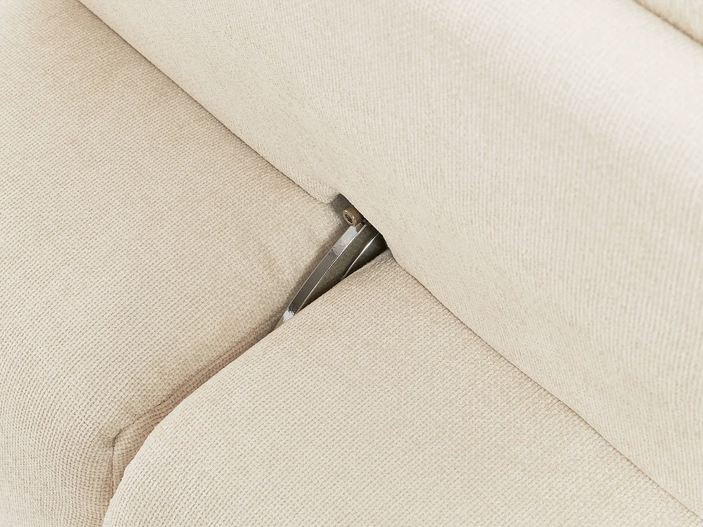 Fauteuil Beige à Dossier Réglable – Mollie Aster