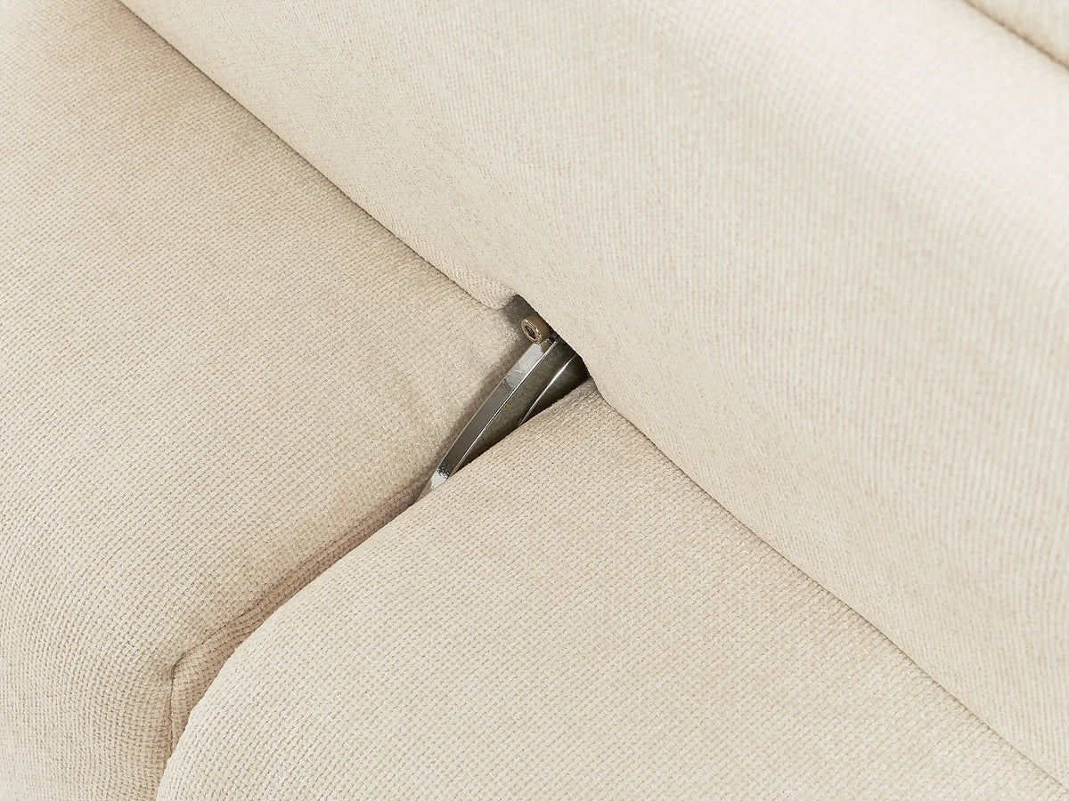Fauteuil Beige à Dossier Réglable – Mollie Aster