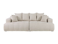 Canapé 4 Places Beige à Assise Profonde – Nube Elio