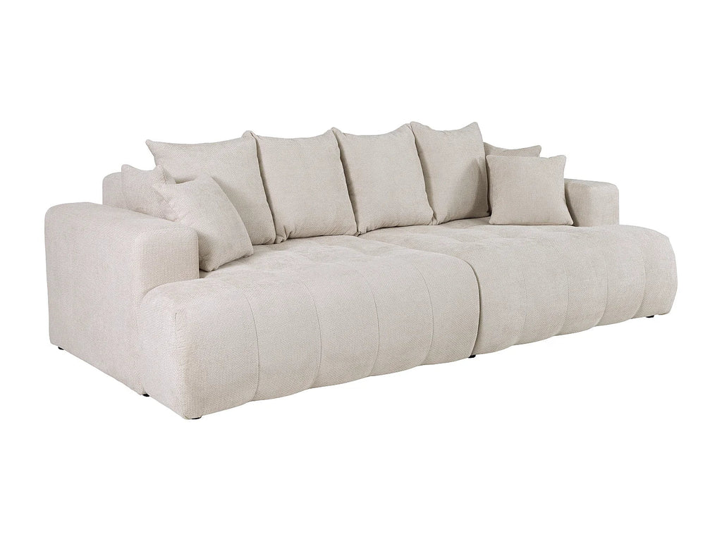 Canapé 4 Places Beige à Assise Profonde – Nube Elio