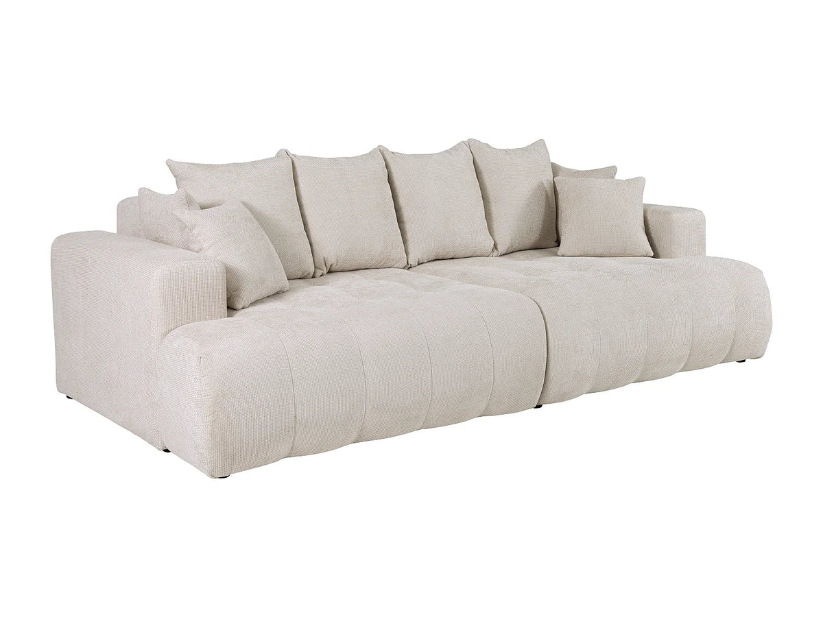 Canapé 4 Places Beige à Assise Profonde – Nube Elio