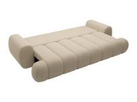 Canapé Convertible 4 Places Beige avec Coffre – Nube Orel