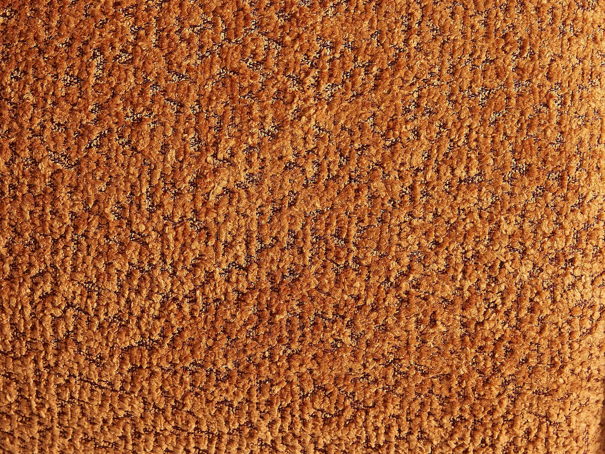 Canapé Nuage 3 Places en Tissu Bouclette Terracotta – Nube Solaro