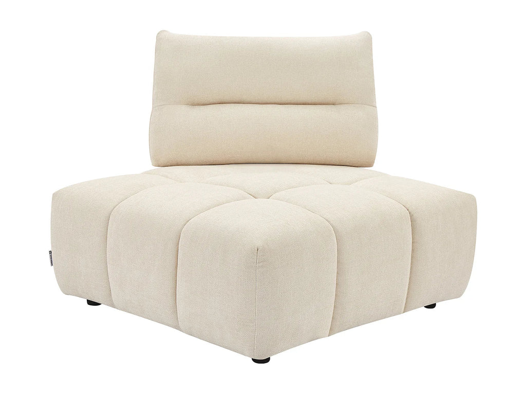 Fauteuil Beige à Dossier Réglable – Mollie Aster
