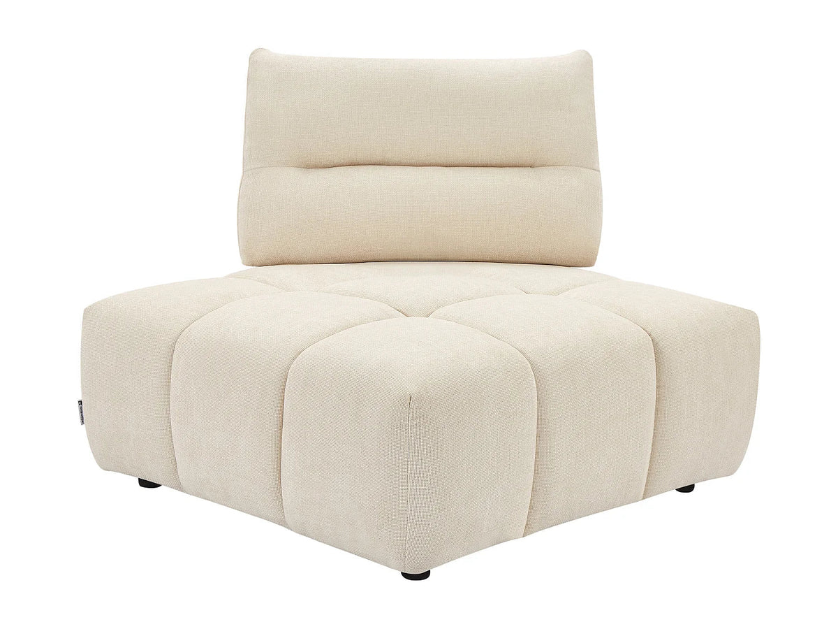 Fauteuil Beige à Dossier Réglable – Mollie Aster