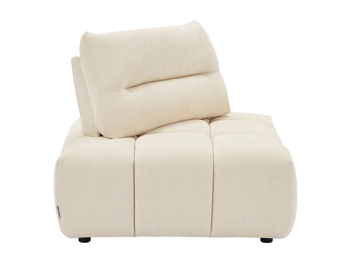 Fauteuil Beige à Dossier Réglable – Mollie Aster