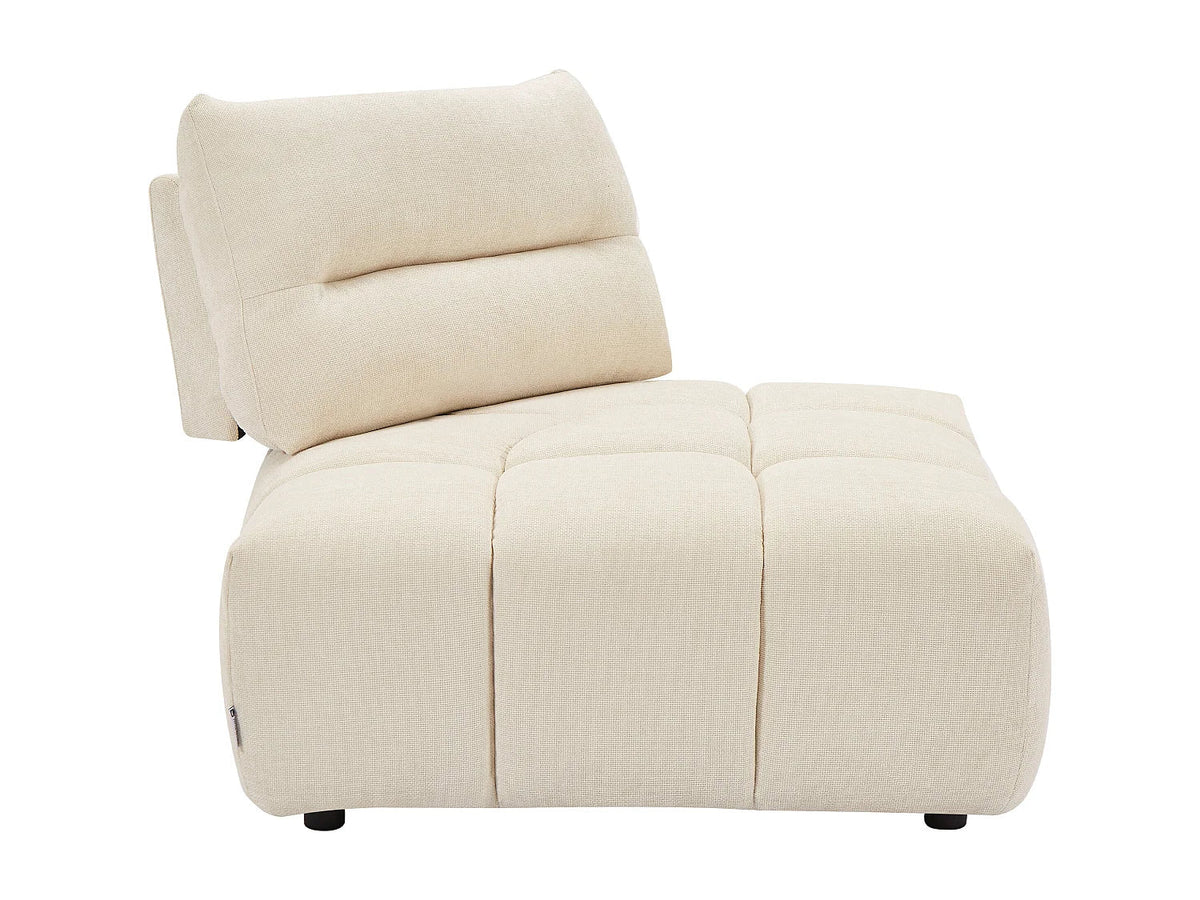 Fauteuil Beige à Dossier Réglable – Mollie Aster