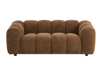 Canapé Nuage 2 Places Marron en Tissu Texturé – Nube Soren