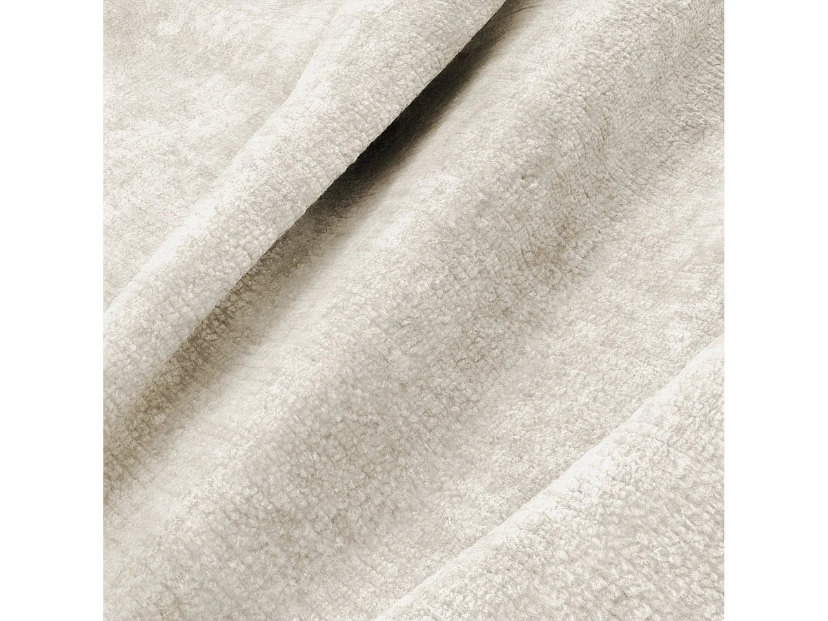 Fauteuil Crème en Tissu Texturé Style Japandi – Nube Néro