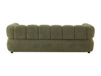 Canapé Nuage 3 Places Vert Kaki en Tissu Texturé – Nube Varen