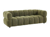 Canapé Nuage 3 Places Vert Kaki en Tissu Texturé – Nube Varen