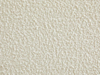 Fauteuil Bouclette Blanc Ivoire au Design Arrondi – Vellia Orven