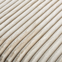 Canapé d’Angle Réversible Beige en Velours Côtelé – Vellia Vito