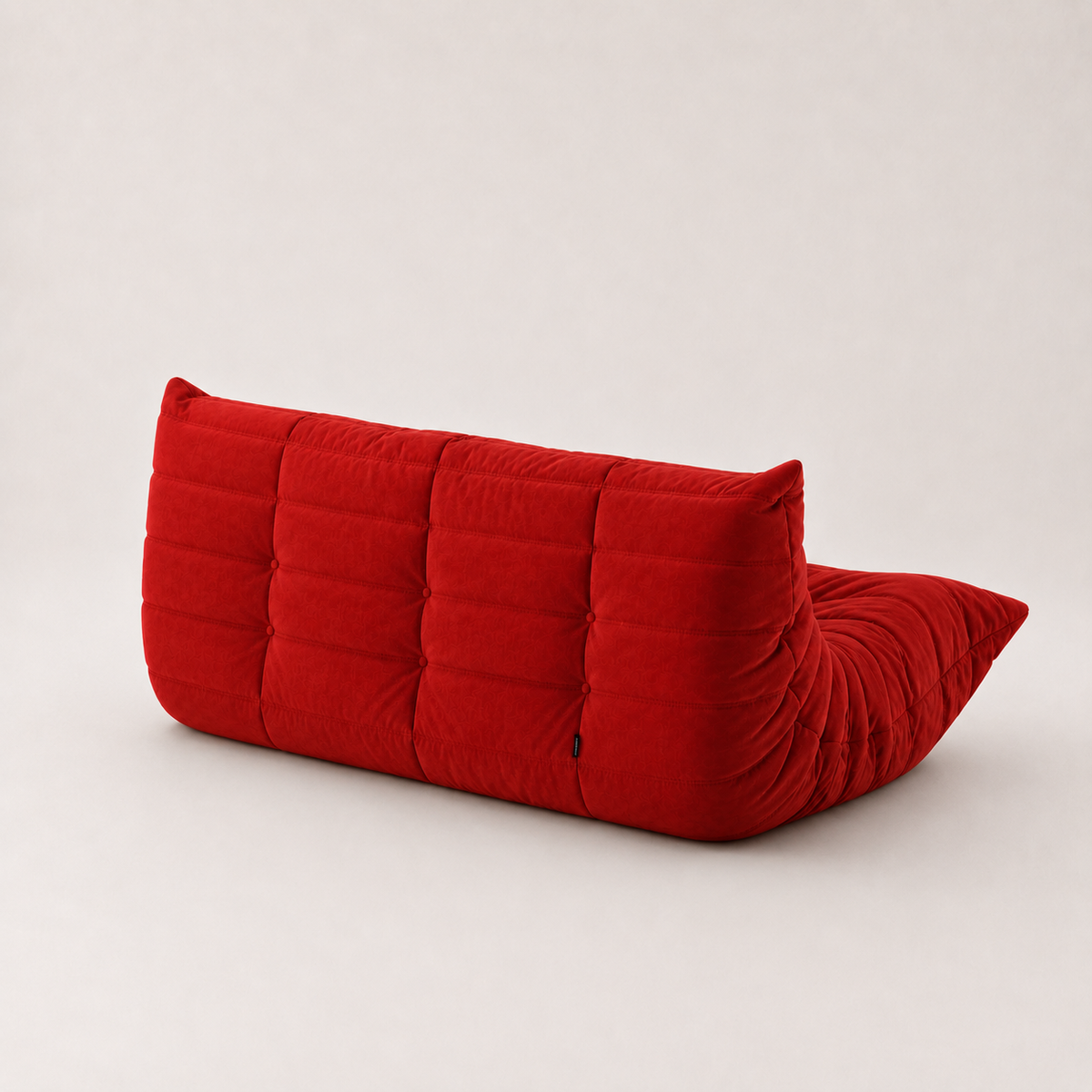 Milo - Canapé compressé - 3 places - Rouge