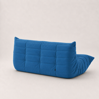 Milo - Canapé compressé - 3 places - Bleu
