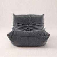 Milo - Fauteuil compressé - Gris Roche