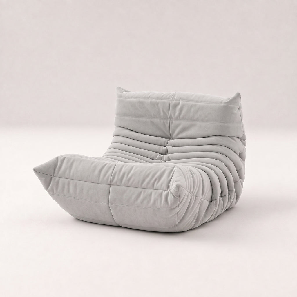 Milo - Fauteuil compressé - Argent