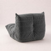 Milo - Fauteuil compressé - Gris Roche
