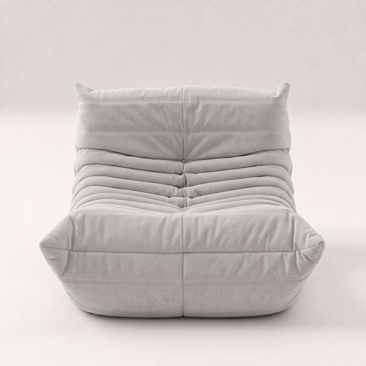 Milo - Fauteuil compressé - Argent