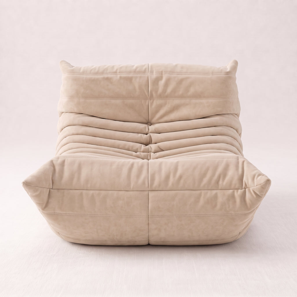 Milo - Fauteuil compressé - Beige