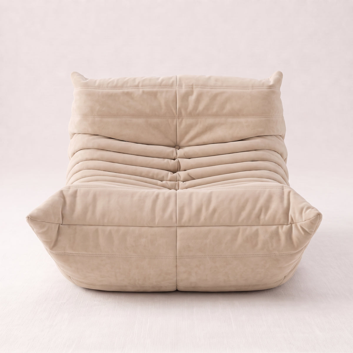 Milo - Fauteuil compressé - Beige