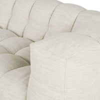 Canapé Nuage d’angle Gauche 4/5 Places Beige Sable – Nube Solen