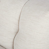 Chauffeuse Modulable Beige Sable Capitonnée – Nube Elya