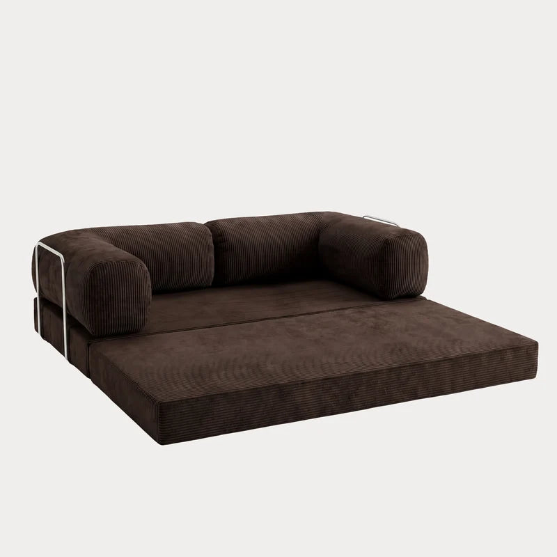 Vellia | Canapé-Lit 3 places | Marron