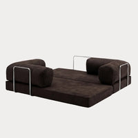 Vellia | Canapé-Lit 3 places | Marron