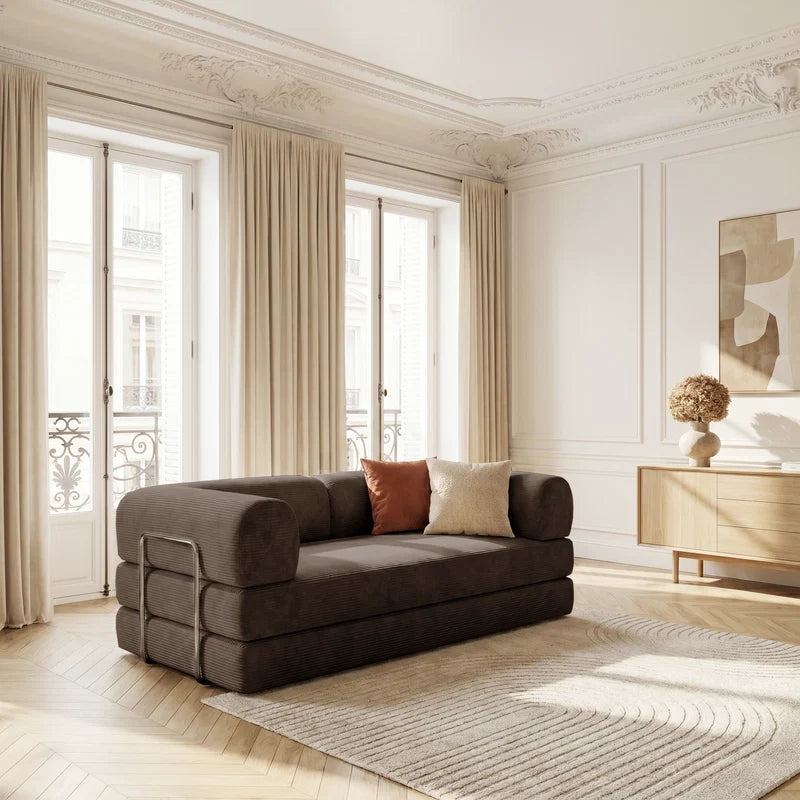 Vellia | Canapé-Lit 3 places | Marron