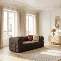 Vellia | Canapé-Lit 3 places | Marron