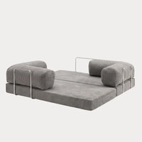 Vellia | Canapé-Lit 3 places | Gris Clair